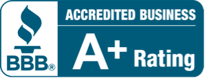 BBB Accredited Business, A+ rating