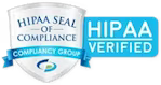 HIPAA Seal of Compliance, verified